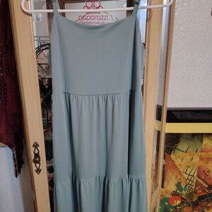 Paparazzi Light Blue Sleeveless Dress